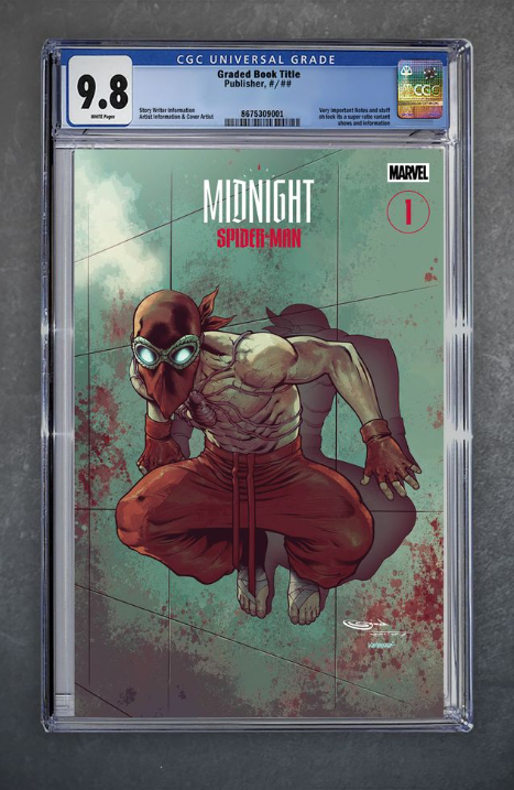 Midnight Spider-Man #1 CGC 9.8 Sajad Shah LTD 1000 [10/7/26]