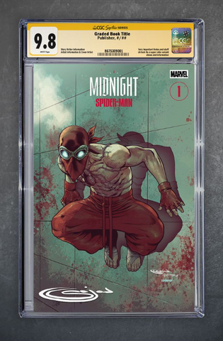 Midnight Spider-Man #1 CGC 9.8 Sajad Shah LTD 1000 [10/7/26]