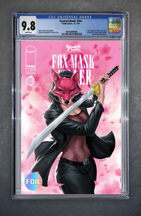 Exquisite Corpses: Fox Mask Killer #1 CGC 9.8 Ryan Kincaid LTD 500 [9/16/26]