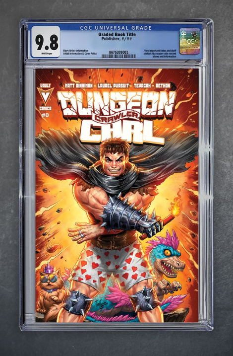 Dungeon Crawler Carl #0 CGC 9.8 Josh C. Lyman LTD 500 [10/7/26]
