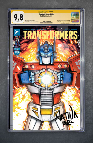 Transformers #1 CGC 9.8 Nate Melendez LTD 500 [9/16/26]