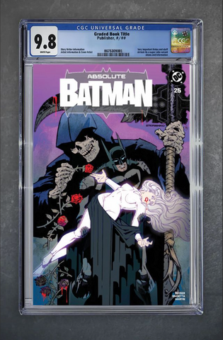 Absolute Batman #25 CGC 9.8 Jim Steranko LTD 1000 [10/28/26]