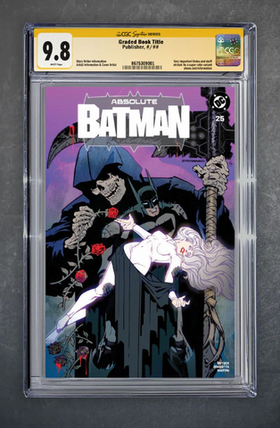 Absolute Batman #25 CGC 9.8 Jim Steranko LTD 1000 [10/28/26]