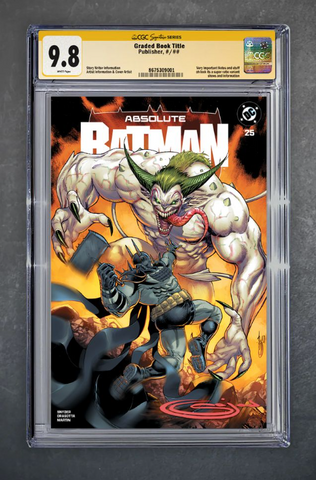 Absolute Batman #25 CGC 9.8 Sajad Shah LTD 1000 [10/28/26]