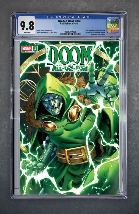 Doom All-On-One #1 CGC 9.8 Ryan Kincaid LTD 3000 [10/14/26]