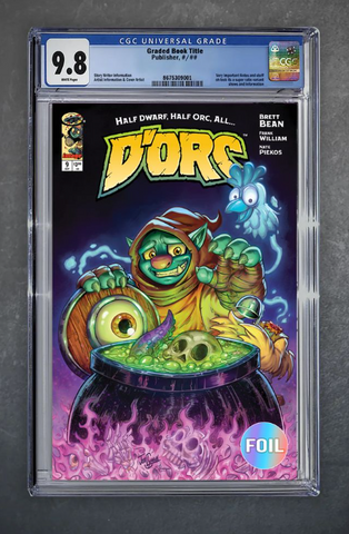 D'Orc #9 CGC 9.8 Josh C Lyman LTD 500 [10/21/26]