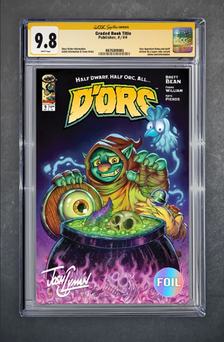 D'Orc #9 CGC 9.8 Josh C Lyman LTD 500 [10/21/26]