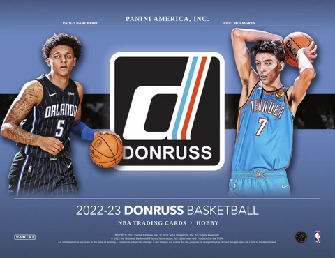 2022/23 Donruss Basketball Hobby Box (30-packs)