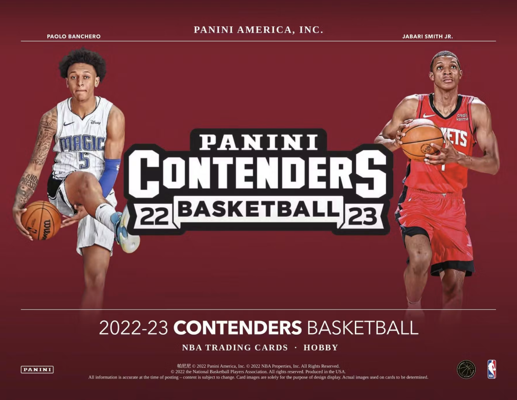2022/23 Panini Contenders Basketball Hobby Box (8-packs)