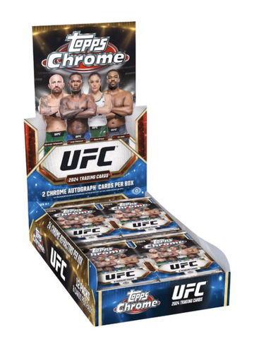 2024 Topps Chrome UFC Hobby Box (12-packs)