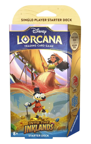 Disney Lorcana: The Chapter 3 - Into the Inklands Starter Deck - Ruby & Sapphire