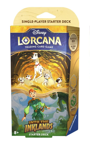 Disney Lorcana: The Chapter 3 - Into the Inklands Starter Deck - Combo Deal - Set of 2 Decks
