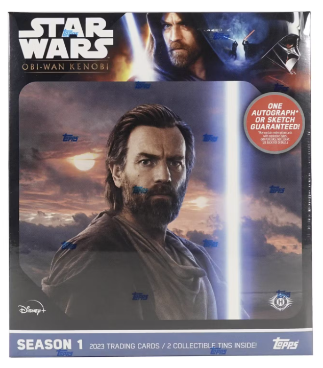 2023 Topps Star Wars Obi-Wan Kenobi Collector Hobby Box (2-tins)