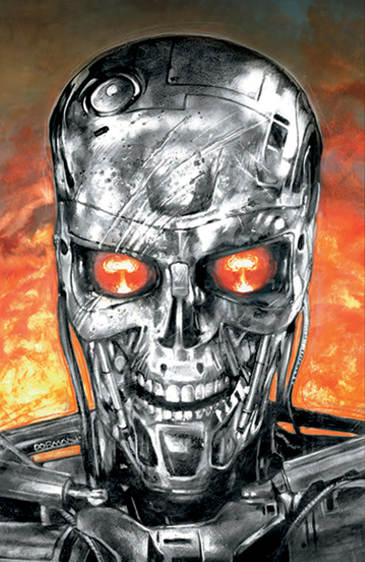 The Terminator #1 Dave Dorman PCB Hobby Variant B Virgin LTD 500 [10/17/24] NYCC