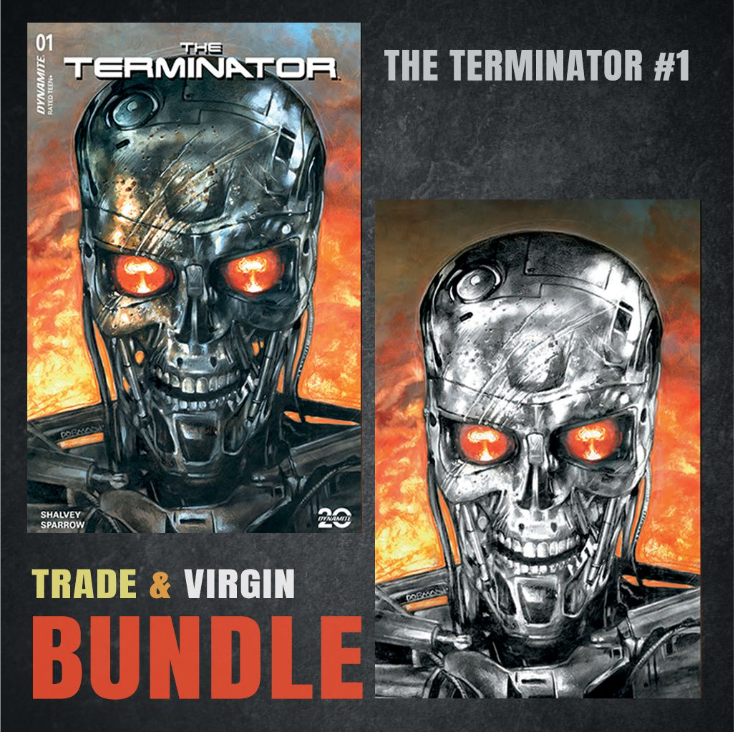 The Terminator #1 Dave Dorman PCB Hobby Variant Cvr A Trade + Cvr B Virgin [10/17/24] NYCC