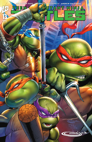 Teenage Mutant Ninja Turtles 13 Sajad Shah ***SIGNED*** Variant A Trade LTD 500 [12/10/25]