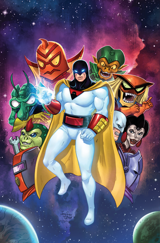 Space Ghost #1 (2025) Josh C Lyman Variant B Virgin LTD 333 [7/9/25]