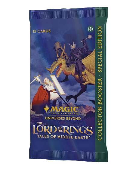 Magic The Gathering -  Universes Beyond: Lord of the Rings- Special Edition Collector Booster Pack