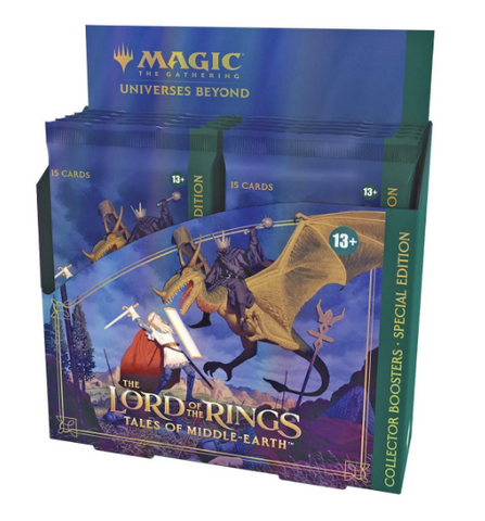 Magic The Gathering -  Universes Beyond: Lord of the Rings- Special Edition Collector Booster (12 Packs)