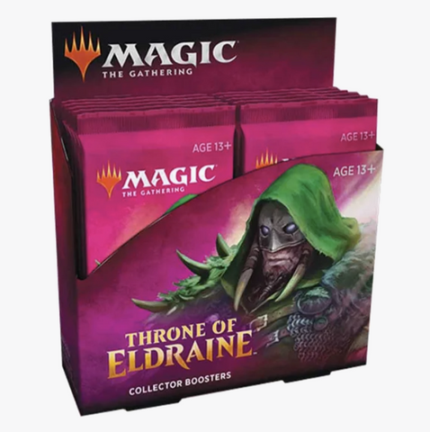 Magic The Gathering - Throne of Eldraine - Collector Booster Box (12 Packs)