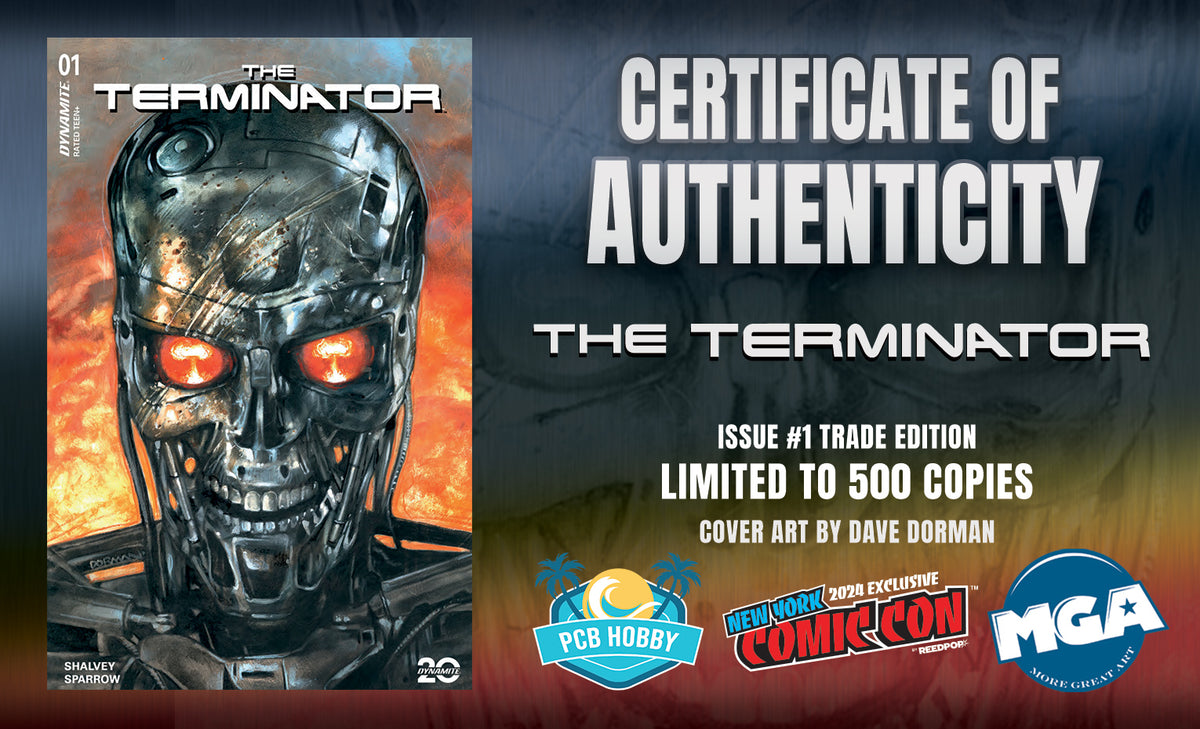 RETAILER PACKS: The Terminator #1 - Dave Dorman - NYCC 2024