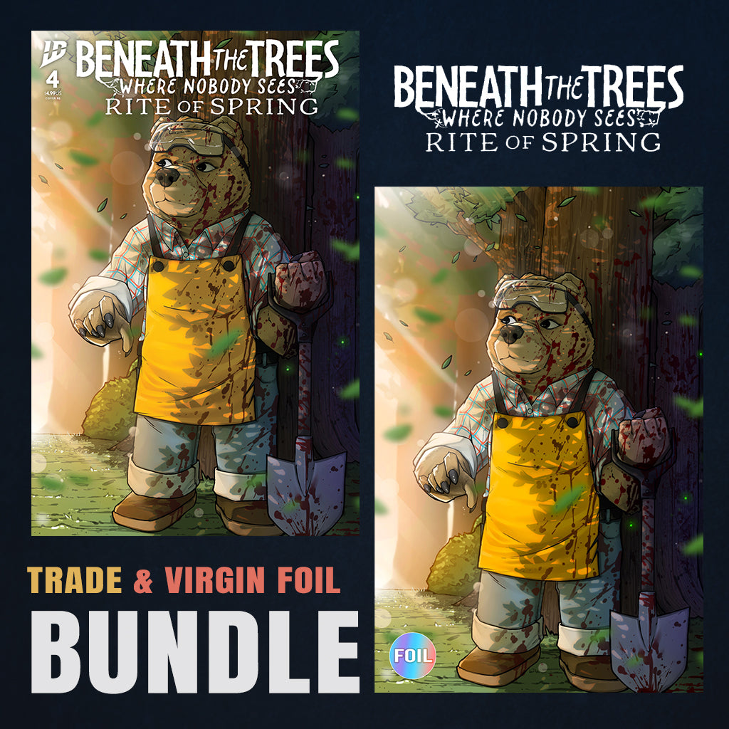 Beaneath the Trees Where Nobody Sees: Rite of Spring 4 Nate Melendez BUNDLE Variant A Trade + B Virgin Foil LTD 500 [11/5/25]