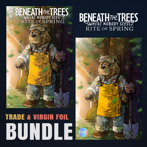 Beaneath the Trees Where Nobody Sees: Rite of Spring 4 Nate Melendez BUNDLE Variant A Trade + B Virgin Foil LTD 500 [11/5/25]
