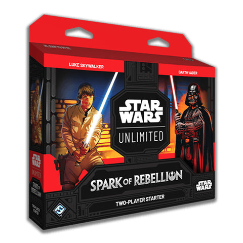 PRE-ORDER -- Star Wars Unlimited - Spark of Rebellion 2-Player Starter Deck