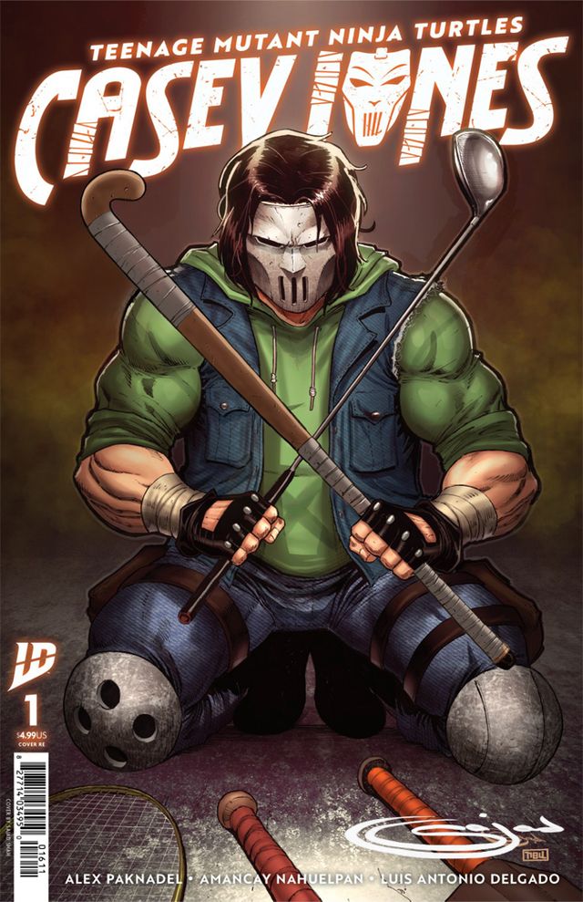 Teenage Mutant Ninja Turtles: Casey Jones #1 Sajad Shah ***SIGNED*** Variant A Trade LTD 600 [9/17/25]