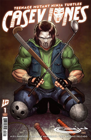 Teenage Mutant Ninja Turtles: Casey Jones #1 Sajad Shah ***SIGNED*** Variant A Trade LTD 600 [9/17/25]