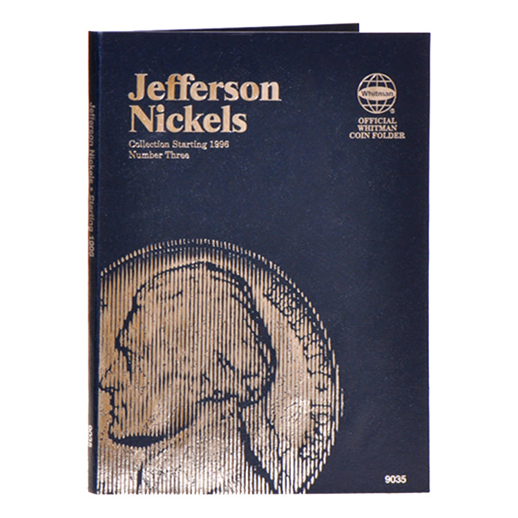Whitman Jefferson Nickels 1996-2002+ (Vol. 3) Coin Folder