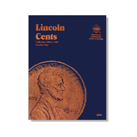 Whitman Lincoln Cents 1909-1940 (Vol. 1 ) Coin Folder