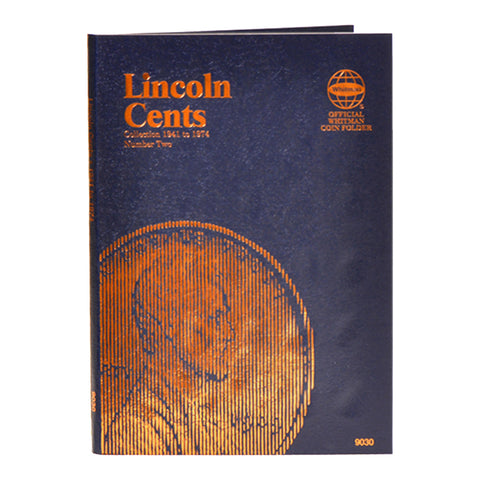 Whitman Lincoln Cents 1941-1974 (Vol. 2 ) Coin Folder