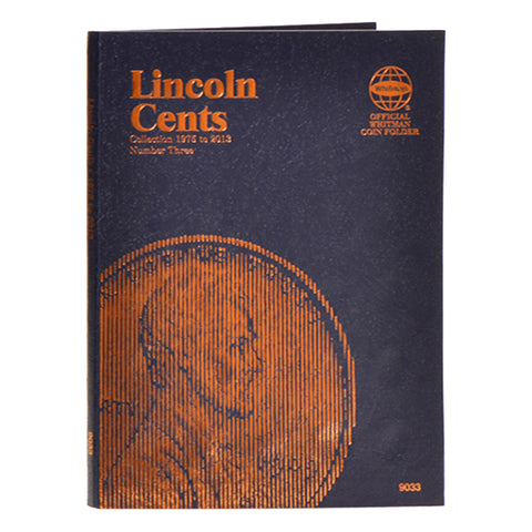 Whitman Lincoln Cents 1975-Date (Vol. 3) Coin Folder