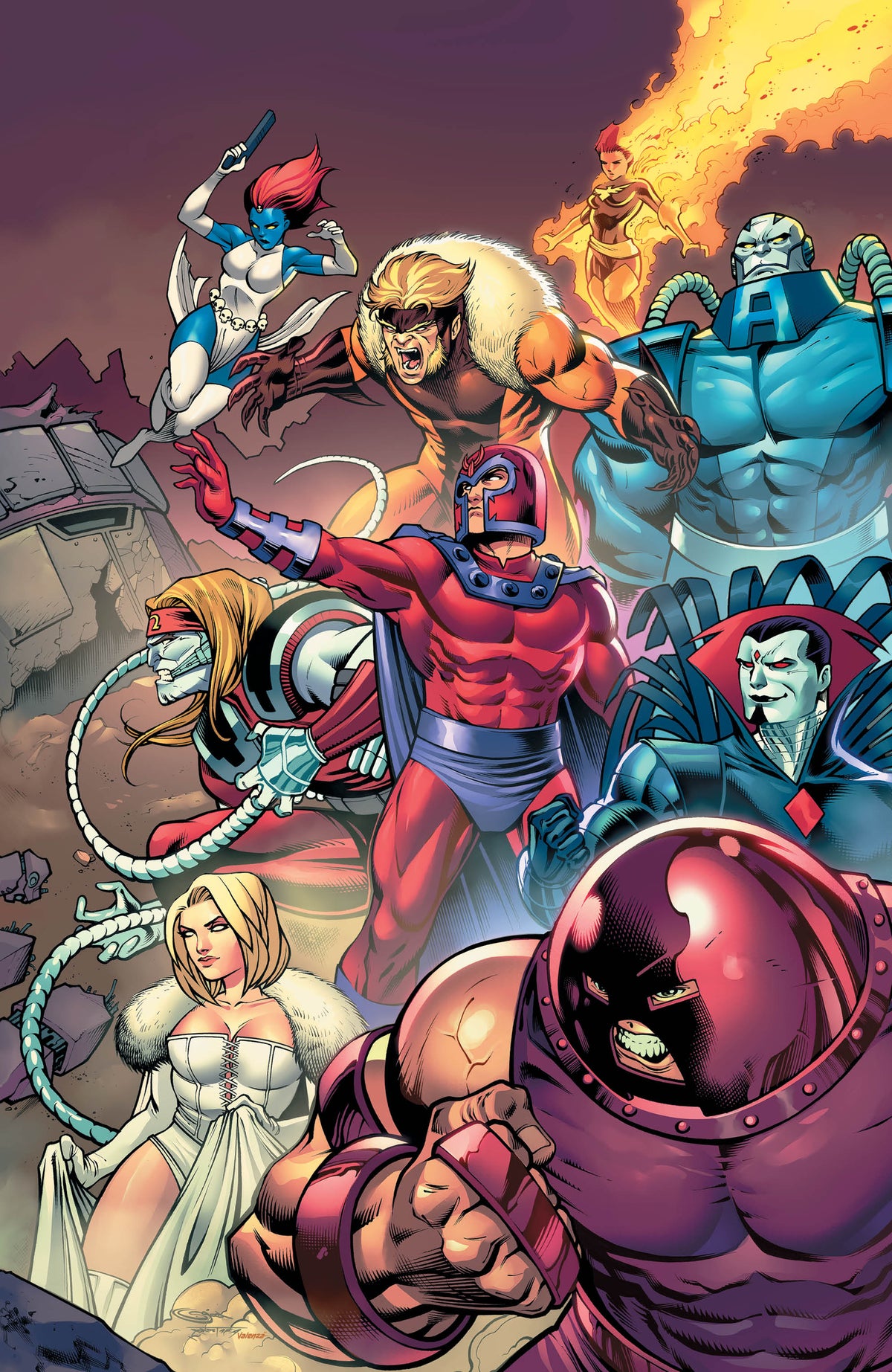 X-Men #20 Sajad Shah Variant B Virgin LTD 1000 [8/13/25] CONNECTING COVER!