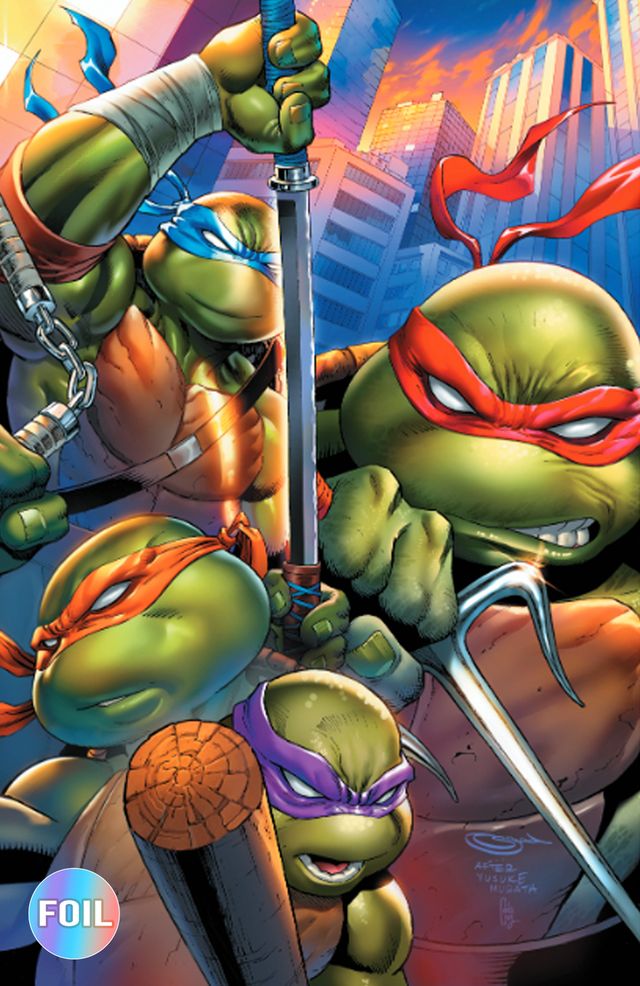 Teenage Mutant Ninja Turtles 13 Sajad Shah Variant B Virgin Foil LTD 500 [12/10/25]