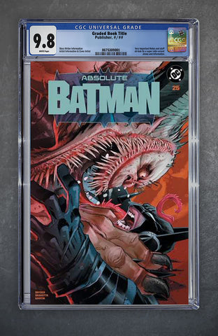 Absolute Batman #25 CGC 9.8 Eric Canete LTD 1000 [10/28/26]