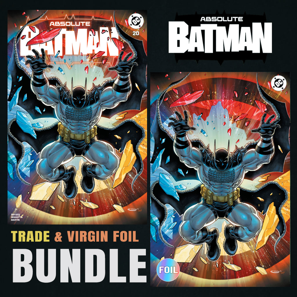 Absolute Batman #20 Sajad Shah BUNDLE Variant A Trade + B Virgin Foil [5/13/26]