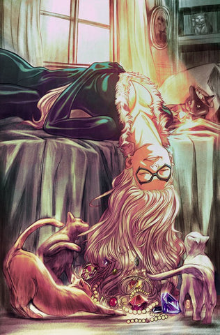 Amazing Spider-Man 1 Nimit Malavia 1:50 Black Cat Virgin Variant [4/16/25] Volume 7 2025 ASM