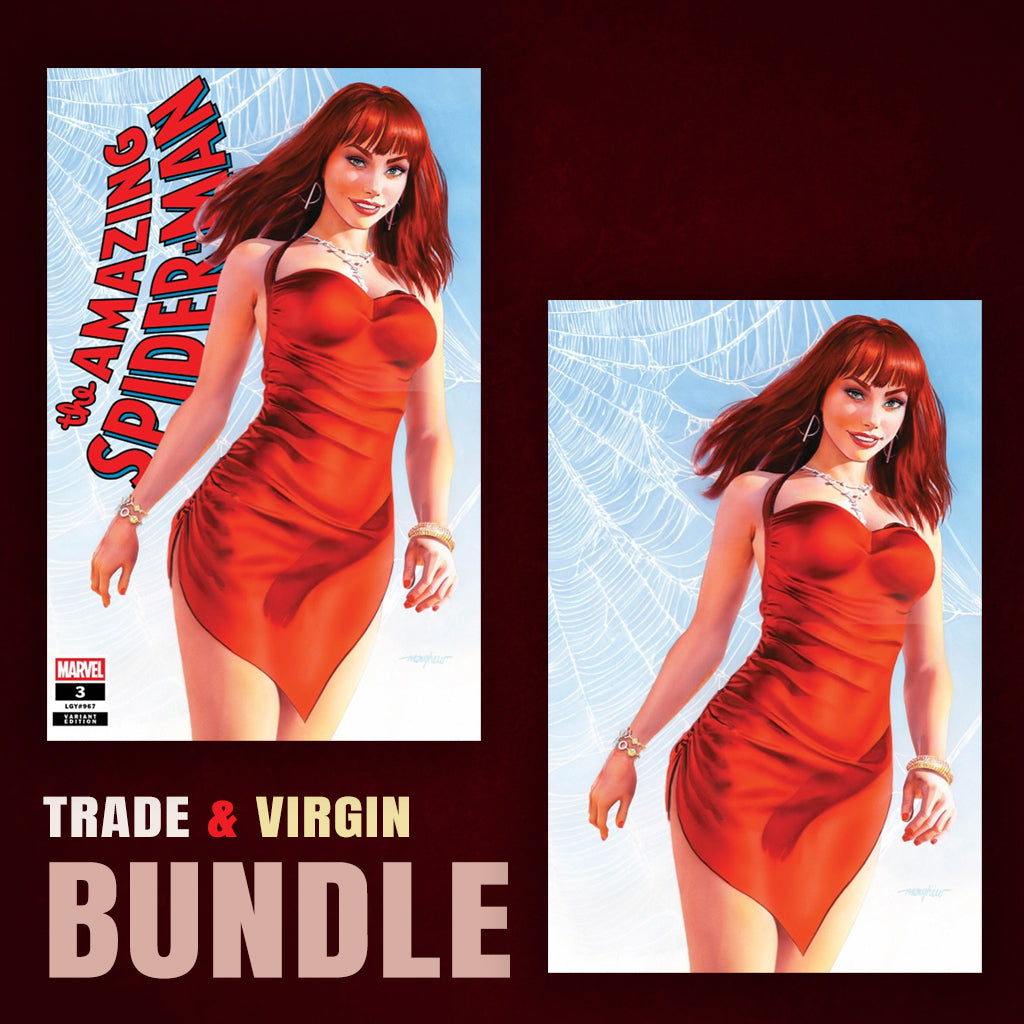Amazing Spider-Man 3 Mike Mayhew BUNDLE Variant A Trade and Variant B Virgin [5/7/25]