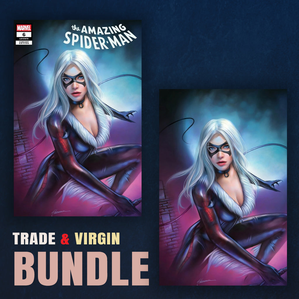 Amazing Spider-Man 6 Shannon Maer BUNDLE Cover A Trade + Cover B Virgin [6/18/25]