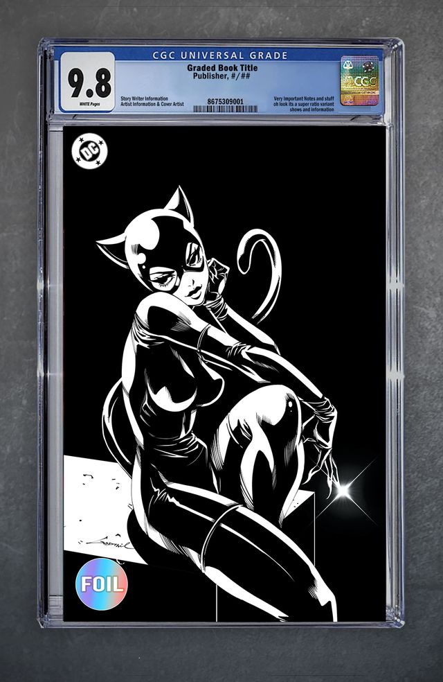 All-Star Batman and Robin, The Boy Wonder 1 Facsimile Edition CGC Universal Series 9.8 Godtail Variant B Virgin Foil LTD 250 [12/3/25]