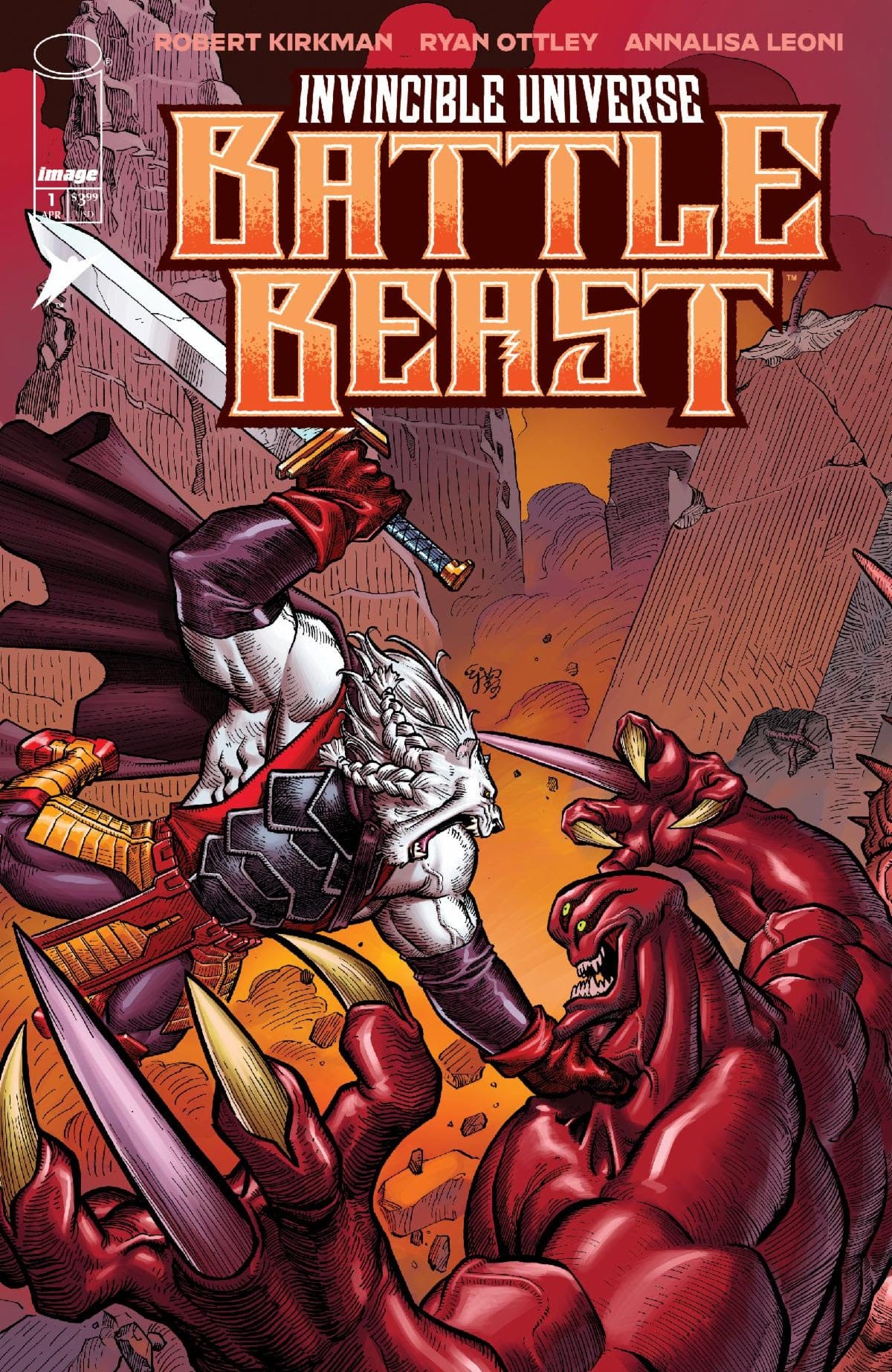 Invincible Universe: Battle Beast 1 EJ Su 1:10 Variant Cvr D [4/16/25]