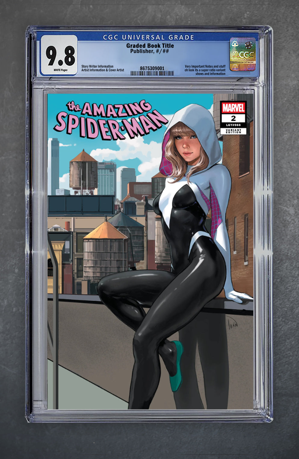 Amazing Spider-Man 2 CGC Universal Series 9.8 Ivan Talavera Variant A Trade LTD 3000 [4/23/25]