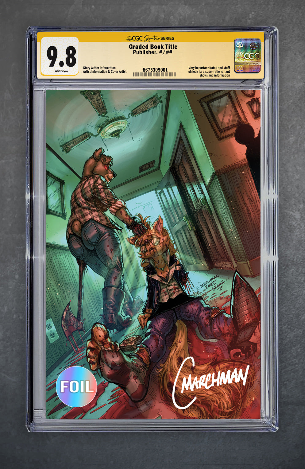Beneath The Trees Where Nobody Sees: Rite of Spring #3 CGC Signature Series 9.8 Chris Marchman Variant B Virgin Foil LTD 500 [9/24/25]