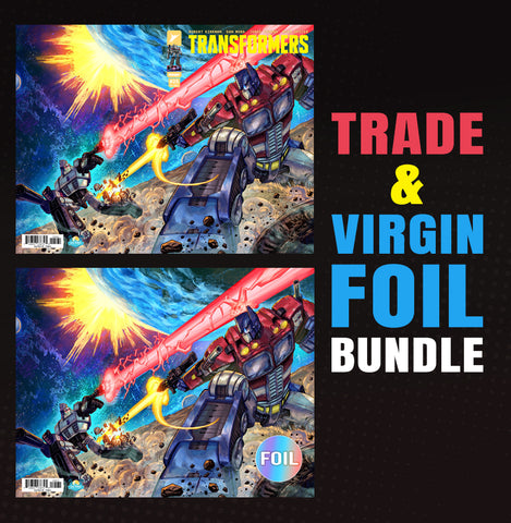 Transformers 25 Chris Marchman BUNDLE Variant A Trade + B Virgin Foil [10/9/25]