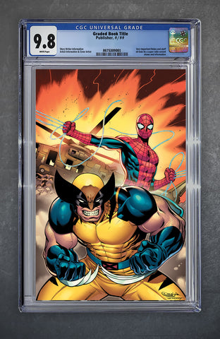 Spider-Man & Wolverine 1 CGC 9.8 Sajad Shah [5/21/25]