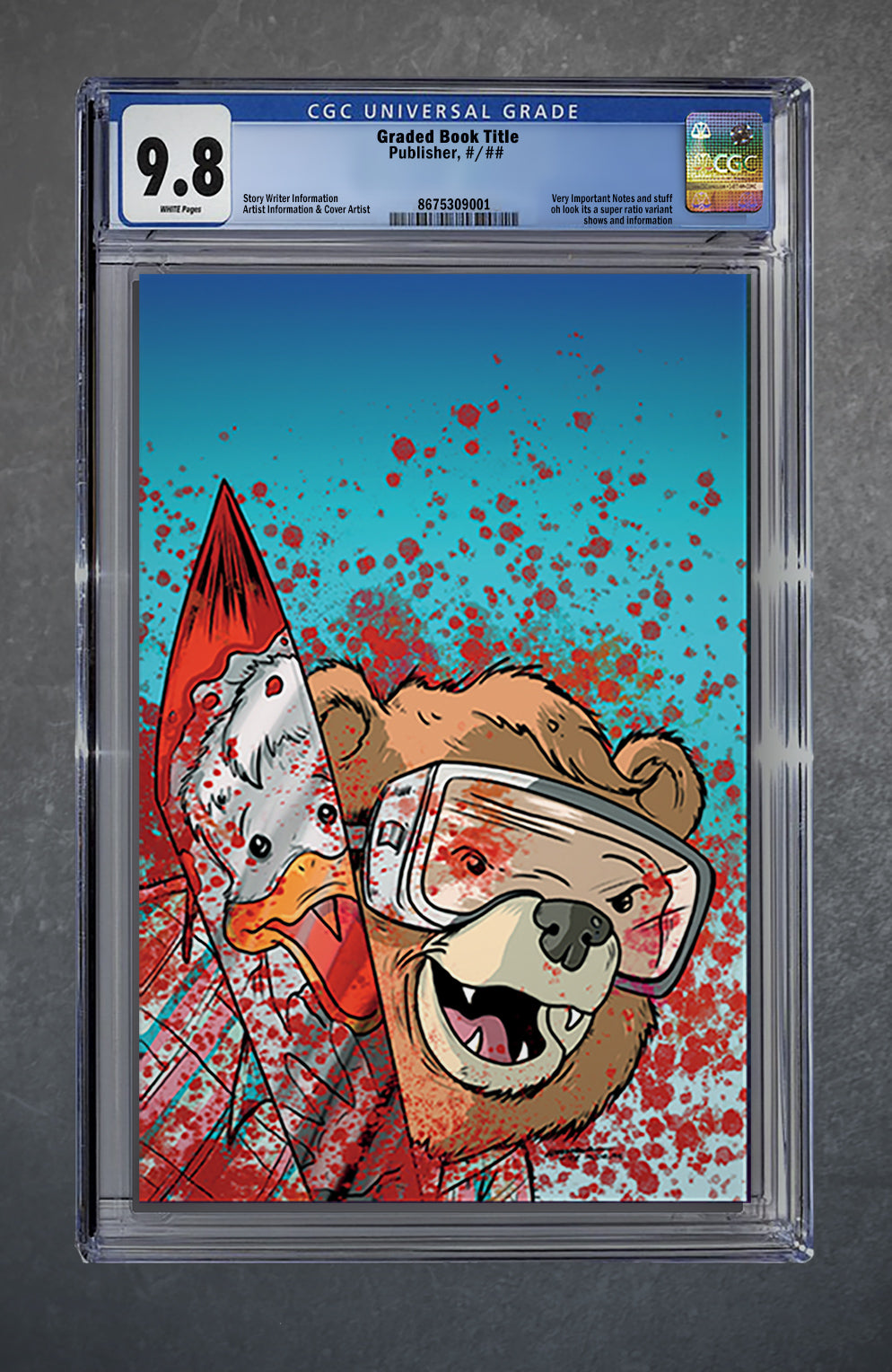 Beneath the Trees Where Nobody Sees #1 CGC 9.8 Gorkem Demir PCB Hobby Variant C Foil LTD 500 [10/17/24]