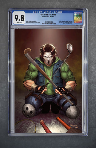 Teenage Mutant Ninja Turtles: Casey Jones #1 CGC Universal Series 9.8 Sajad Shah Variant B Virgin LTD 600 [9/17/25]
