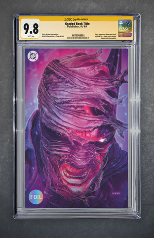 Batman 158 CGC Signature Series 9.8 John Giang Variant C Purple Foil LTD 1000 [3/26/25] Hush 2 H2sh